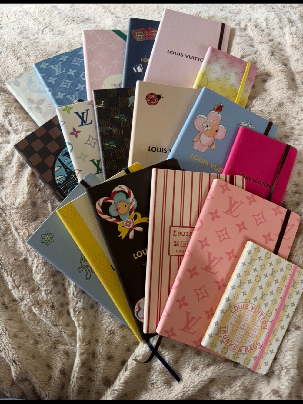 🤎🩷💙17x Louis Vuitton Brand New Jane Note Books💙🩷🤎
